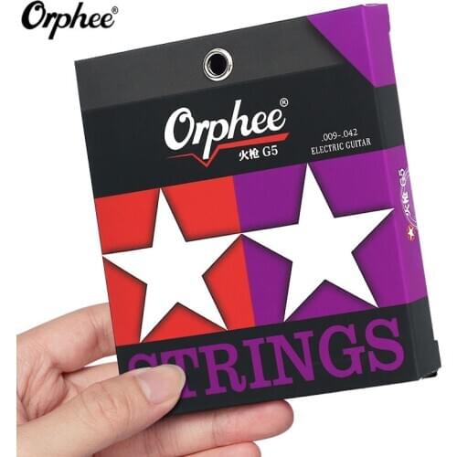 Orphee 6 Pieces/Set Electric Guitar Strings NEW G4 G5 G6 G7 Series Fir Gun Double Coating Anti-Rust High Level Guitar String