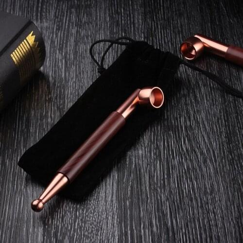 12.8cm Length Dry Pipe Tobacco Shredded Cigarette Dual-use Metal Pipes Cigarette Holder Smoking Set Accessories