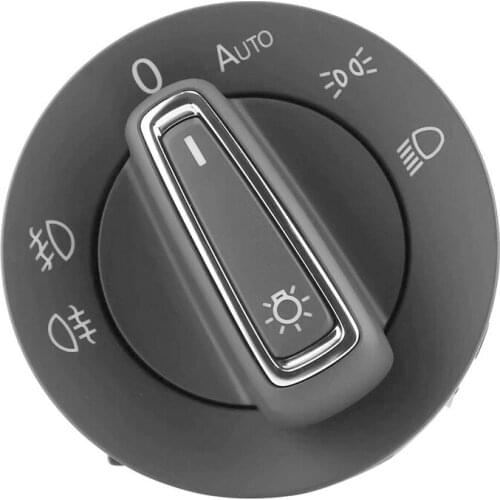 Car Headlight Adjustment Switch Fog Light Switch Button Combination for Volkswagen Golf MK7 5GG941431D