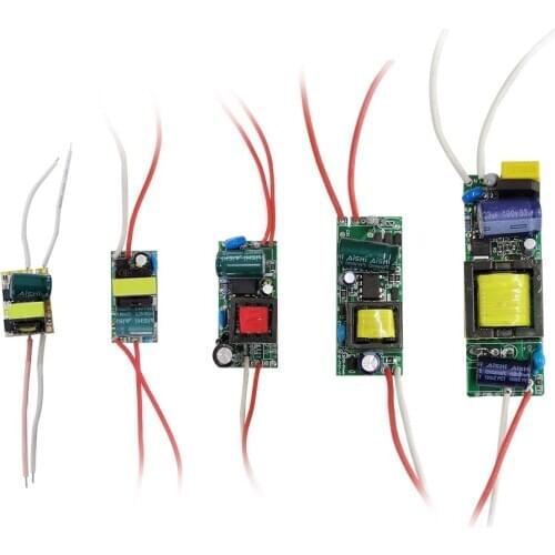 LED Driver 260mA Transformer Constant current Power Supply Unit AC85-265V 110V 220V to DC 12V 24V 1W 3W 5W 10W 18W 20W 25W 36W