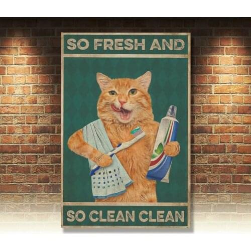 Vintage Retro Animal Metal Sign For Home Decor Bar Plaque Pub shop Outdoor Signs