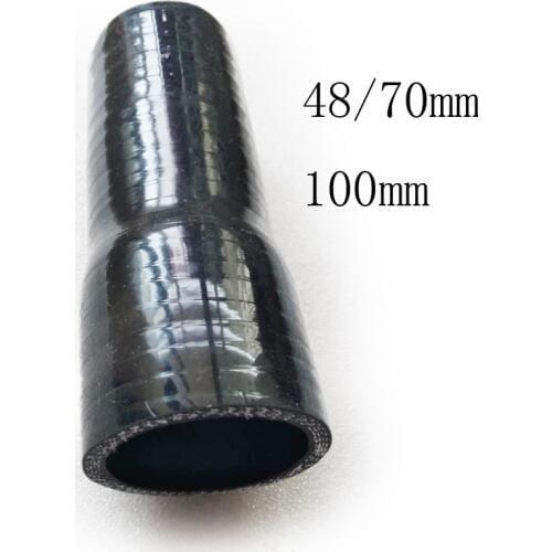 Id 48/70mm Silicone Transition Coupler Turbo Intercooler Pipe Hose Reducer
