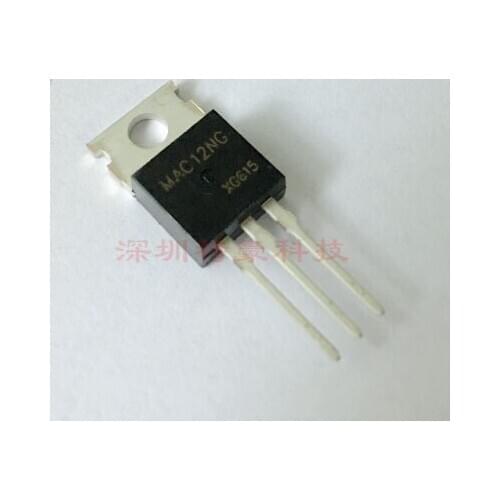 1pcs/lot MAC12NG MAC12N MAC12 TRIAC 800V 12A TO-220AB Best quality