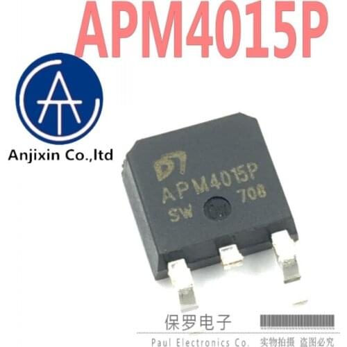 10pcs 100% orginal and newMOS FET APM4015P APM4015 TO-252 SMD real stock