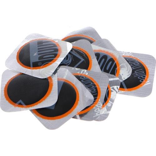 10Pcs 30mm Bicycle Bike Repair Fix Kit Flat Rubber Tire Tyre Repair Patch Kit Cycling Tools