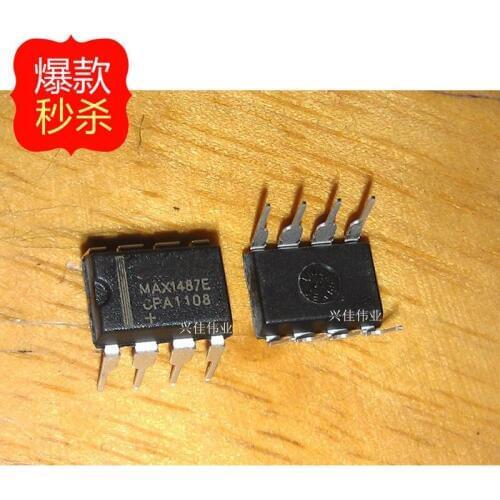10PCS MAX1487E MAX1487ECPA DIP8 new original authentic