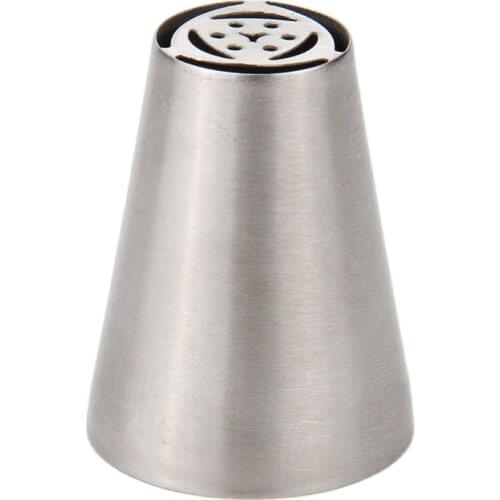 30pcs/lot)Free Shipping FDA High Quality Stainless Steel Cake Decorating Russian Flower Nozzle #NO1
