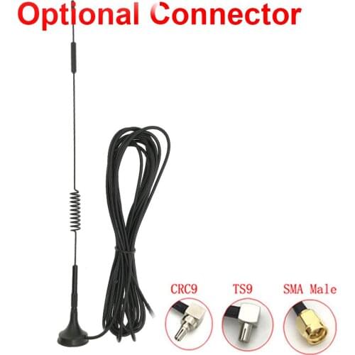 2G 3G 4G LTE 700-2700 MHz 12dBimagnetic antenna TS9 connector SMA male GSM external router antena M