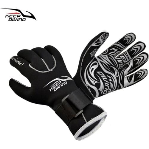 2MM Neoprene Gloves Spearfishing Diving Snorkeling Gloves Warm Boating Canoeing Kayaking Gloves For Swim Keep Warm Spearfishing