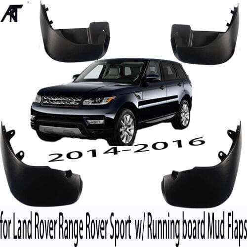 Set of 4pcs Mud Flap Splash Guards for Land Rover Range Rover Sport 2014~2019 L494 CAR MUD FLAP