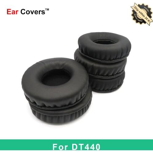Ear Pads For Beyerdynamic DT440 Headphone Earpads Replacement Headset Ear Pad PU Leather Sponge Foam