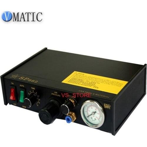 Free Shipping 220V Auto Glue Dispensing Solder Paste Liquid Controller Dropper SP982 Dispenser Pneumatic Machine