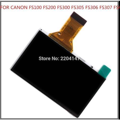 FREE SHIPPING! Size 2.7 inch NEW LCD Display Screen Repair Parts for CANON DC210 DC21 FS306 FS305 FS400 DC22 DC-22E Video Camera