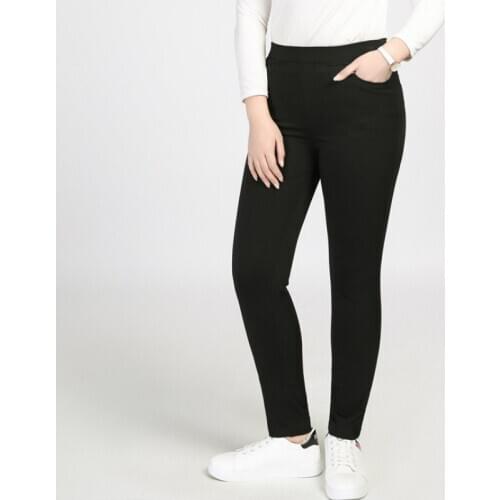 9XL Large Size Pants Women Elastic Casual Oversize Trousers Women Plus Size Pant Thin Summer High Waist Black Trousers TA4342