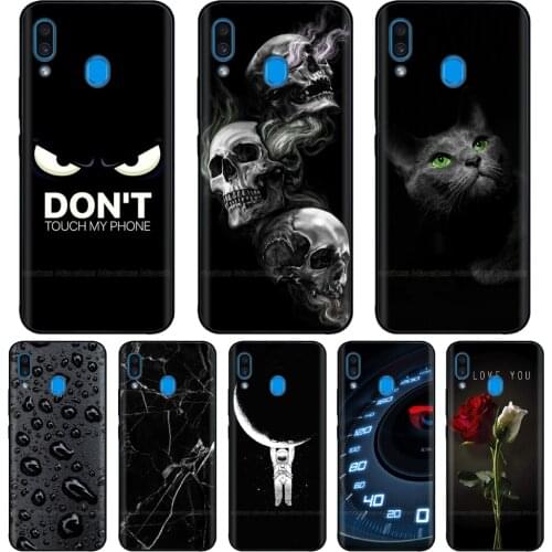 For Samsung Galaxy M20 case 6.3 inch Silicone Soft TPU Phone Cover for Samsung M20 Case M 20 SM-M205F Bumper Protective Coque
