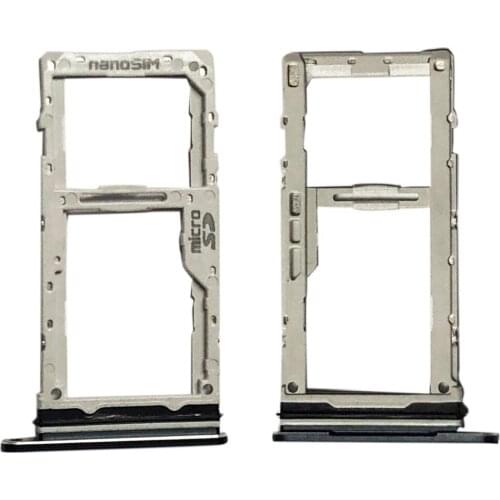 For LG G8X ThinQ G850/LG V50S ThinQ V510 Black Color SIM And MicroSD Memory Card Tray Holder