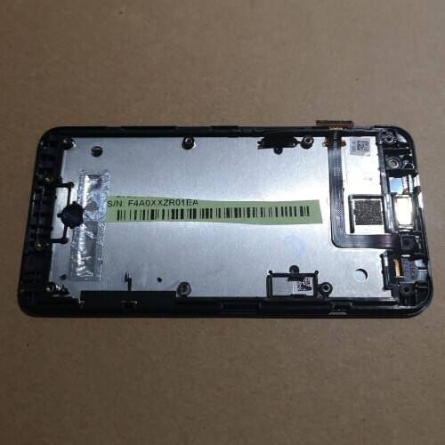 For Asus PadFone mini LTE P74L-2A PF451CL LCDFull LCD Display Panel Module + Black Touch Screen Digitizer Sensor Assembly Frame