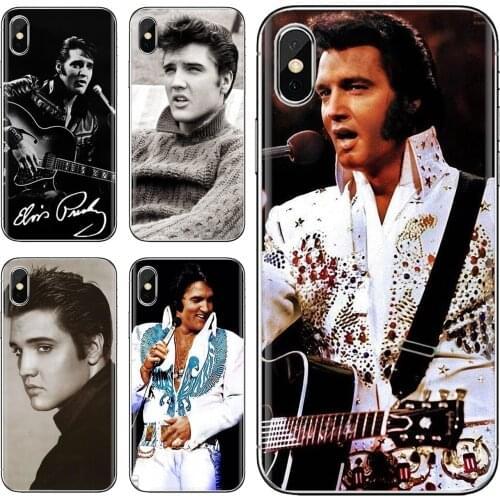 The King Rock Roll Elvis Presley For LG G2 G3 G4 Mini G5 G6 G7 Q6 Q7 Q8 Q9 V10 V20 V30 X Power 2 3 Spirit Soft TPU Case