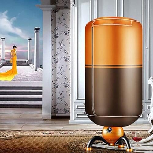 Portable Clothes Dryer Electric Non-ventilated Silent Folding Clothes Dryer Mechanical Control Method Anti-falling Clothes Dryer