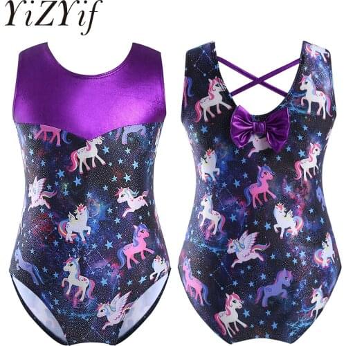 Kids Teens Girls Dance Ballet Skate Rhythmic Gymnastics Leotard Unitards Shiny Sequin Mermaid Kids Children Ballet Dancewear