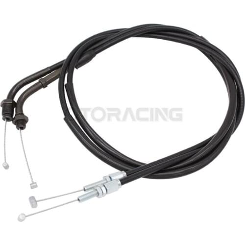 Motorcycle Throttle Cable (1 For Pull and 1 For Push) For Honda Shadow VT400 VT750 Magna VF250 VF750 Steed VLX400 VLX600 VT600