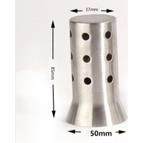 Universal Stainless Steel 51mm Exhaust Pipe Muffler DB Killer Silencer for honda Kawasaki Suzuki Noise Eliminator