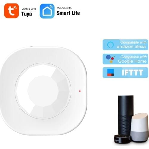 WIFI PIR Motion Sensor Wireless Passive Infrared Detector Security Burglar Alarm Sensor Tuya APP Control Smart Home
