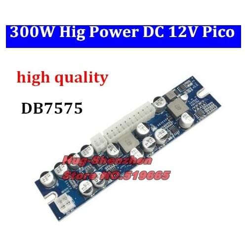 300W high power DC 12V DC ATX Peak PSU Pico ATX Switch Mining PSU 24pin MINI ATX PC Power Supply For Computer 300W Power Module