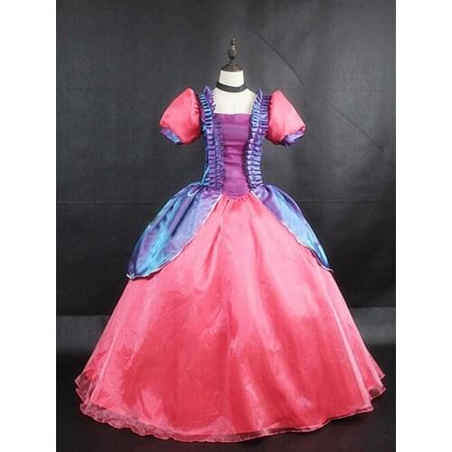 Cosplaydiy Custom Made Cinderella Sister Cosplay Dress Drizella and Anastasia Cospplay Costume Dress L320