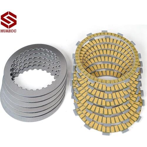 Clutch Friction Disc Plates for Honda CB750 Nighthawk 750 1991-2003 CB750F Seven Fifty 1992-2002 22201-MT6-601 22321-MN4000