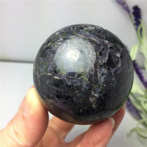 45mm Natural Gabbro Stone Ball Crystal Stone Gemstone Great for Meditation Home Decoration Chakra Reiki Stone