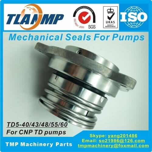 TD5-40/43/48/55/60 BSE4 TLANMP Mechanical Seals for CNP TD125/150/200-15 Series Centrifugal pipe circulating Hot Water pumps