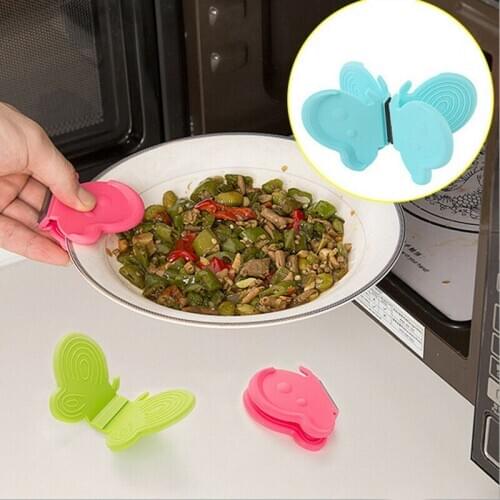 Gadget Adorable Silicone Anti-Scald Tool Device Butterfly Random Kitchen