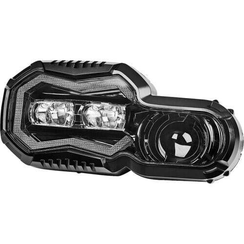 Motorcycle LED Headlights for BMW F800GS F800R F700GS F650GS Adventure Driving Headlamp DRL Halo Motorcycle Headlight Assembly
