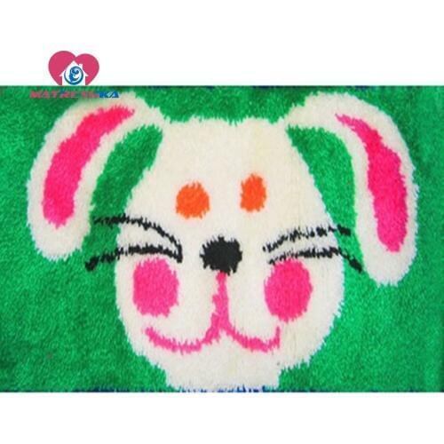 Carpet embroidery sale sets latch hook rug kits rabbit carpet embroidery button package tapestry kits foamiran embroidery