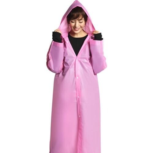 Yooap Adult Raincoat EVA Fashion Green Raincoat Travel Outdoor Light Raincoat Rain Coat Raincoat Men Woman Raincoat