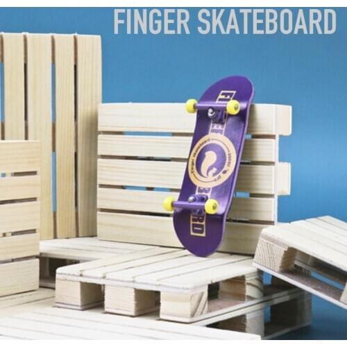 Professional Competition Maple Fingertip Finger Skateboard Novice Starter Board Birthday Gift Pendant