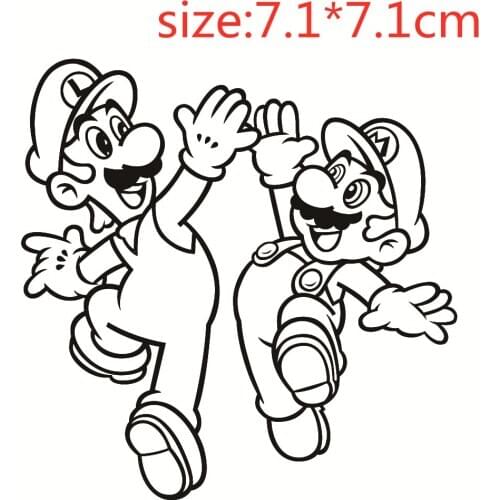 Mario Transparent Silicone Stamp And metal die/Seal for DIY scrapbooking/photo album Decorative clear stamp sheets