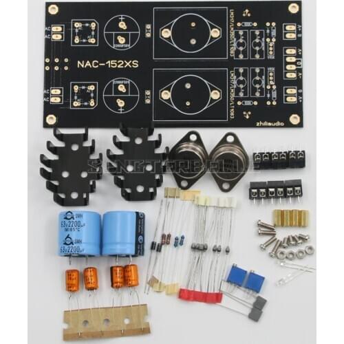 LM317 Adjustable Regulated Power Supply Board Kit NAC152 Two +24V or +0- Dual PSU DIY Kit