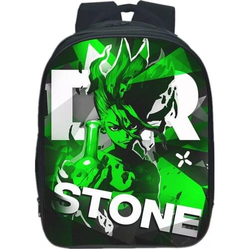 Anime Dr Stone Backpack Cosplay Design Fashion Rucksack Boy Girls Bags Teen Bookbag Children Bag Back To School Gift Mochila