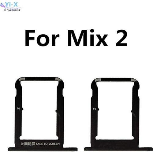 10pcs/lot For Xiaomi Mi mix 2 mix2 Sim Micro SIM Card SD Reader Holder Sim Tray Adapter