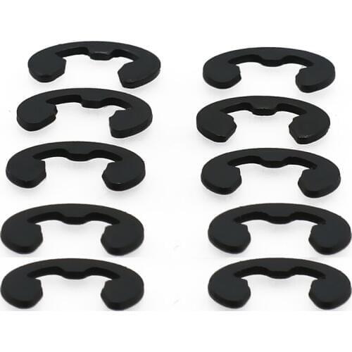 10 pcs/set E-clip 4mm for rc hobby model car 1:10 HPI Venture FJ Cruiser crawler hopup upgraded parts