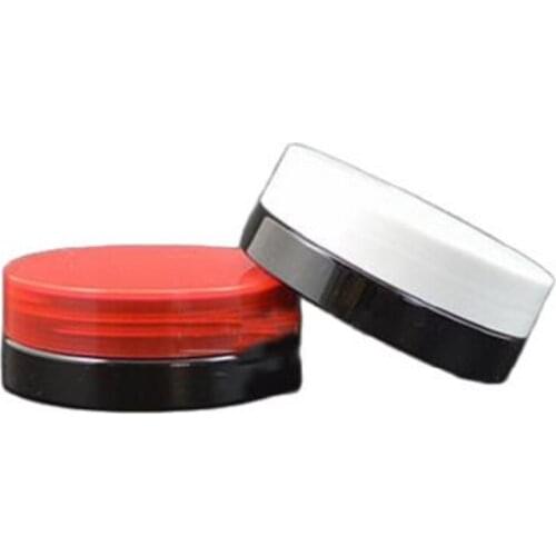 30G 30ML Plastic Cream Packing Jar, With Plastic and Aluminum Cap, High-Grade Cosmetic Sample Packing Container, 30pcs/lot