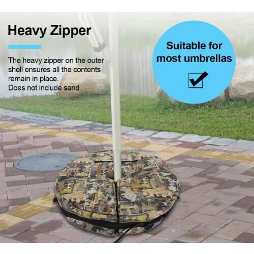 46CM Umbrella Base Weight Bag .Sand Bags for Outdoor Patio Offset and Cantilever Umbrellas