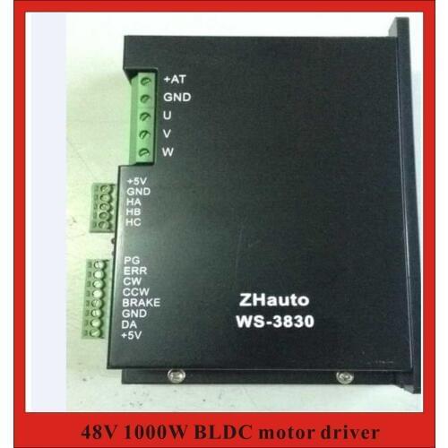 48V BLDC Motor Driver 1000W Brushless DC Motor Driver WS-3830