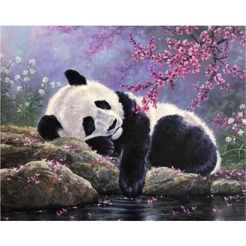 5D DIY Diamond Painting Cross Stitch Animal Embroidery Diamond Mosaic Painting Full Drill Home Adornment