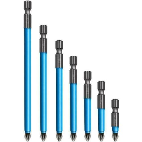 7Pcs/Set Mini Magnetic Screwdriver Bits Multi-function Screw Driver Bit Set Precision Hand Tools Repair Device For Mobile Phone