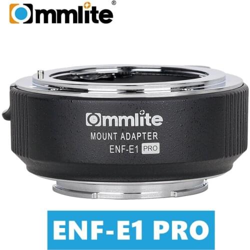Commlite ENF-E1 Pro V08 Auto-Focus Lens Mount Adapter for Nikon Tamron Sigma F Mount Lens To Sony E Mount Camera
