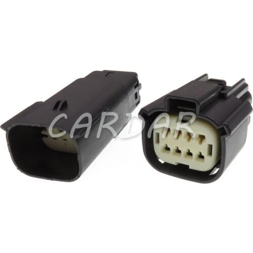 1 Set 8 Pin 33472-0801 33482-4801 Automotive Electrical Headlight Light Socket Auto Plug With Terminals For Ford Chevrolet