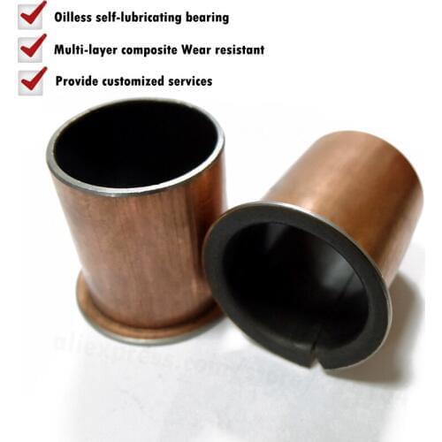 SF-1F 20250 20115 20215 20165 22100 22150 22200 22250 Flange Self Lubricating Composite Bearing Bushing Sleeve Oil free Sliding